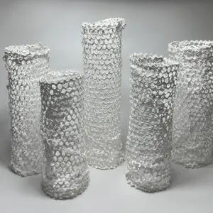 陶艺作品《洞见系列之五》作者：陈进群